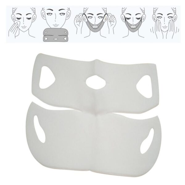 4D Double V Face Hanging Ear Face Paste Hydrogel Mask Ho Phahamisa Firming Thin Masseter Double Chin 5