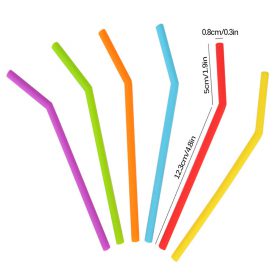 6Pcs Reusable Straws - image 2