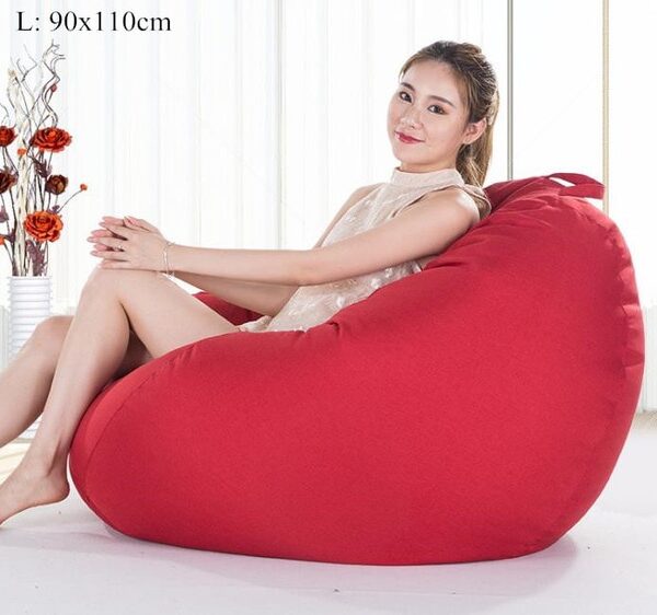 Bean Bag Sofa Cover No Filler Living Room Bedroom Sofa Bed Lazy Casual Tatami Beanbag Chair 2.jpg 640x640 2