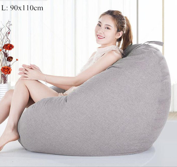 Bean Bag Sofa Cover No Filler Living Room Bedroom Sofa Bed Lazy Casual Tatami Beanbag Chair 24.jpg 640x640 24