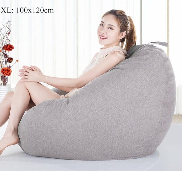 Bean Bag Sofa Cover No Filler Living Room Bedroom Sofa Bed Lazy Casual Tatami Beanbag Chair 25.jpg 640x640 25