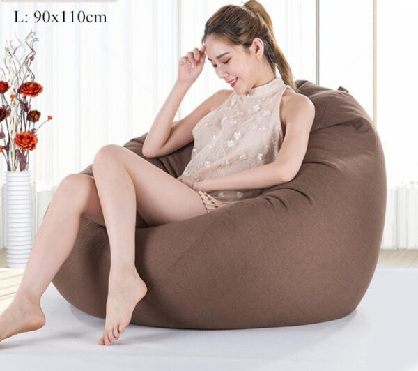 Bean Bag Sofa Cover No Filler Living Room Bedroom Sofa Bed Lazy Casual Tatami Beanbag Chair 8.jpg 640x640 8