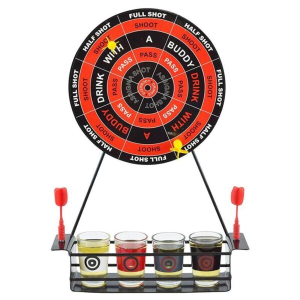 Dart Shot Drinking Game Bingo Toy Dart Board Drinking Game Set for Club Bar Parties Holidays 1