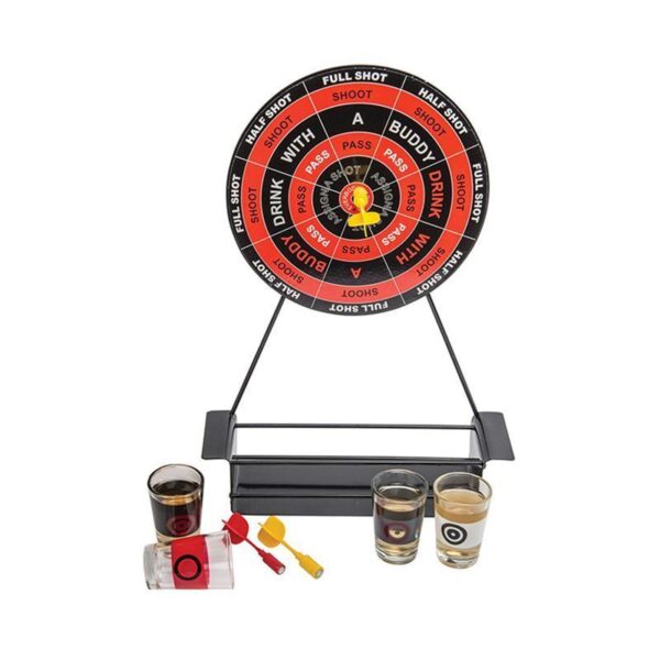 Dart Shot Drinking Game Bingo Toy Dart Board Drinking Game Set for Club Bar Parties Holidays 4