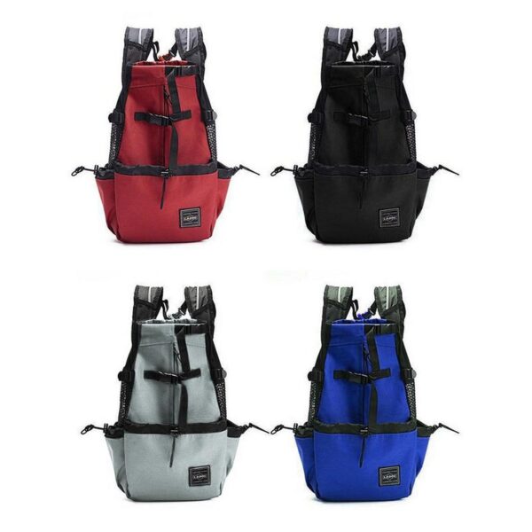 Dog Carrier Pet Shoulder Traveler Backpack Dog Outcrop Bags Ventilation Breathable Washable Outdoor Bicycle Hiking Backpack 1