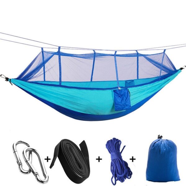 Ihulog ang Pagpadala Portable Mosquito Net Hammock Tent nga May Adjustable Straps Ug Carabiners Dakong Stocking 21 Kolor 2.jpg 640x640 2