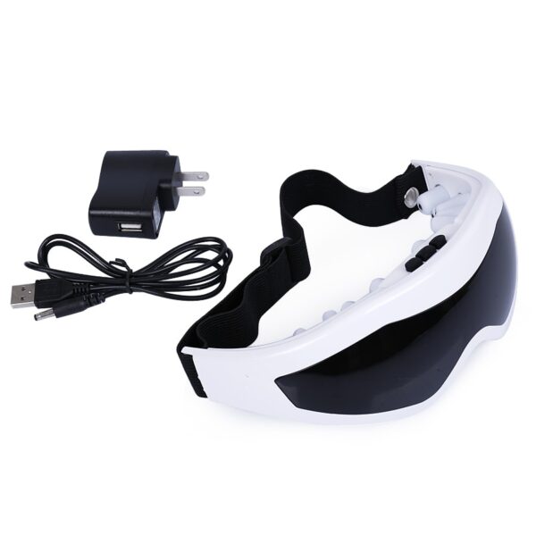 Electric Eye massager machine Eyewear Glasses Eye massager vibration tools device Eye protection instrument Power by 1