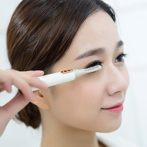 Electric Eyelash Curler Pen Battery Powered Longer Thicker Eye Lash Curling Enhancer Makeup Tool WH998 4