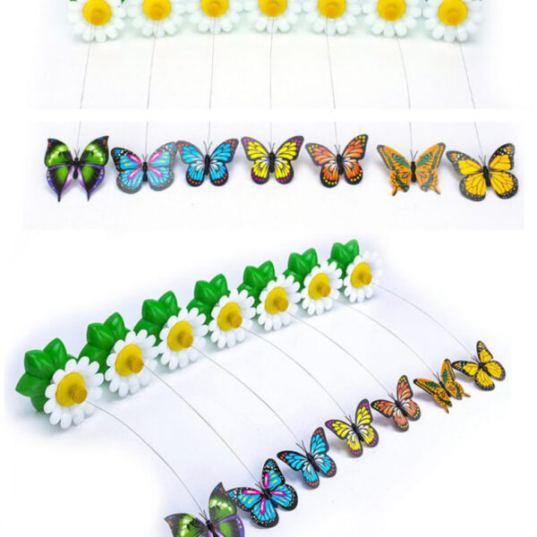 Electric Rotating Colorful Butterfly Funny dog Cat Toys bird Pet Seat Scratch Toy For Cat Kitten 1 734x800 1