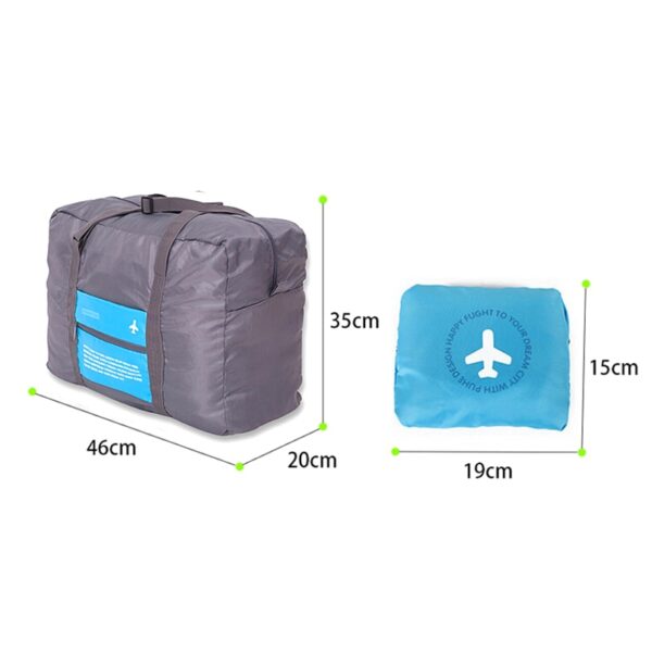 Fashion WaterProof Travel Bag Large Capacity Bag Women nylon Folding Bag Unisex Luggage Travel Handbags 3