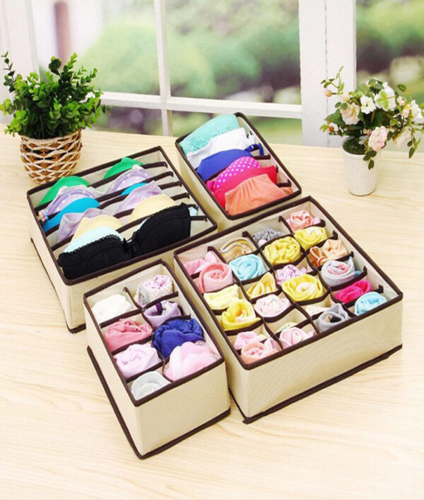 Foldable Organizer For Underwear Socks Bra Drawer Organizers Closet Underwear Organizer Drawer Divider Storage Box 800x800 1