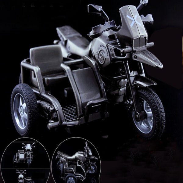Game PUBG three wheeled motorcycle Playerunknown s Battlegrounds Cosplay Costumes Props Alloy Armor Plaything Figure 5