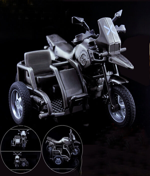 Game PUBG three wheeled motorcycle Playerunknown s Battlegrounds Cosplay Costumes Props Alloy Armor Plaything Figure 5