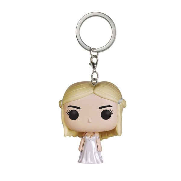 Game of Thrones Keychain Q Version Doll Daenerys Targaryen Drogon Jon Snow Car Key Chain Pendant 1.jpg 640x640 1