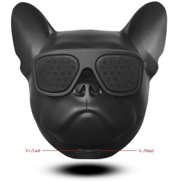 Gute fashion mini Dog French Aerobull Nano Wireless Aero Bulldog Bluetooth Speaker sa Gawas Portable Multipurpose caixa 2