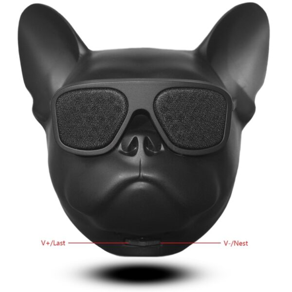 Gute módní mini pes francouzský Aerobull Nano bezdrátový Aero Bulldog Bluetooth reproduktor venku přenosný víceúčelový caixa 2