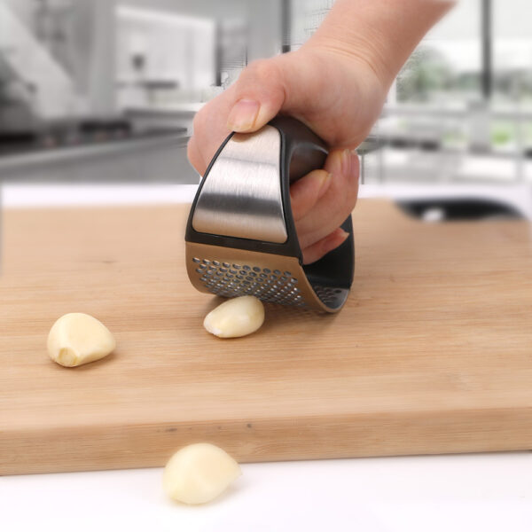 HOOMIN Garlic Grinding Slicer Ginger Crusher Chopper Cutter Garlic Presses Cooking Gadgets Tools Kitchen Accessories 2