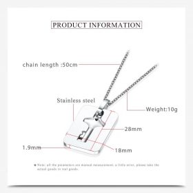 Heart Lock Bracelet & Key Necklace - image 8