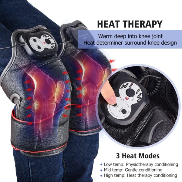Infrared Heated Knee Massager Knee ug Joint Physiotherapy Massage Rehabilitation Equipment Pagsakit sa Rehabilitasyon sa tuhod 3