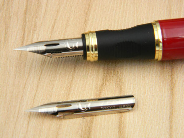 JINHAO 450 G NIB metal GOLDEN Modified calligraphy Round Body Flower body English Fountain Pen 4