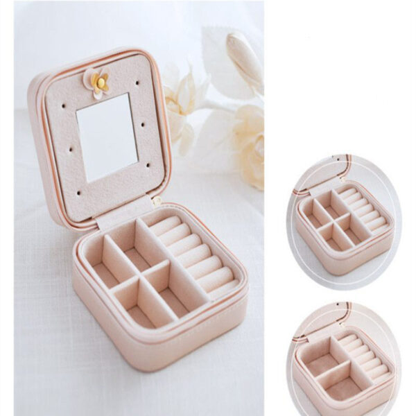 Jewelry Box Portable Storage Organizer Zipper Portable Women Display Travel Case 5 800x800 1