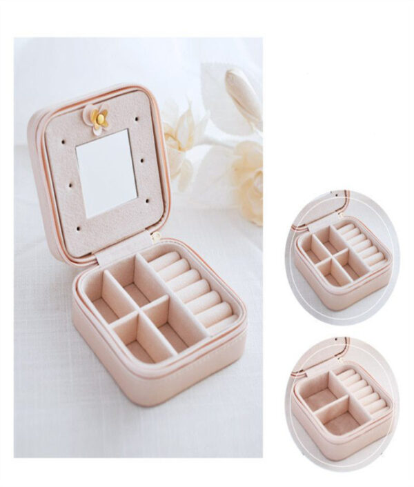 Jewelry Box Portable Storage Organizer Zipper Portable Women Display Travel Case 5 800x800 1