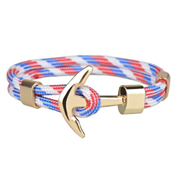 Kirykle Hot Sale Couple Bracelets Fashion Alloy Anchor Bracelets Bangles braided Polyester Rope Bracelets for Women 4.jpg 640x640 4
