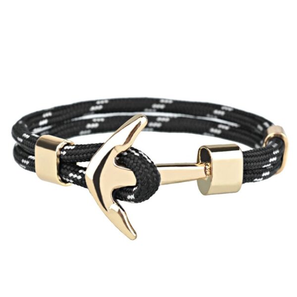 Kirykle Hot Sale Couple Bracelets Fashion Alloy Anchor Bracelets Bangles braided Polyester Rope Bracelets for Women 9.jpg 640x640 9