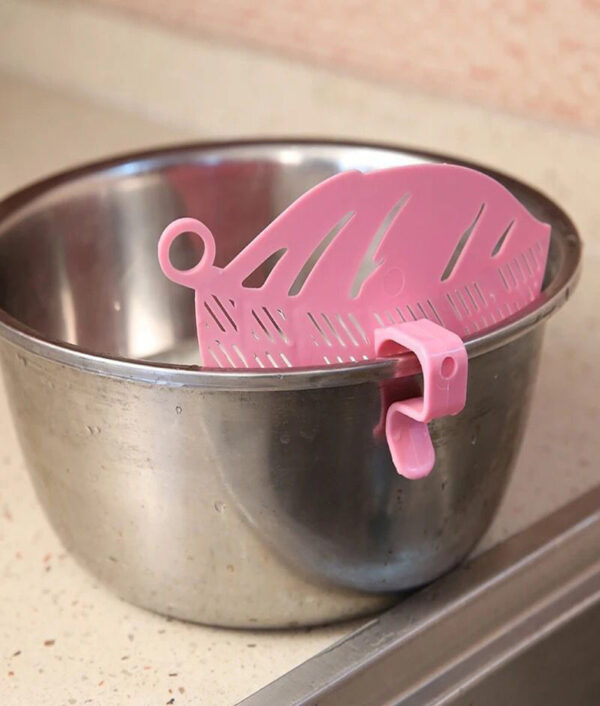 Kitchen Fruit Vegetable Cleaning Tool Leaf Shaped Rice Wash Gadget Noodles Spaghetti Beans Colanders Strainers Kitchen 1 1