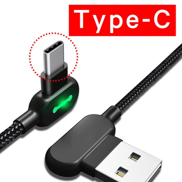 MCDODO USB Type C 90 Fast Charging usb c cable Type c Data Cord Android Charger 7 1.jpg 640x640 7 1