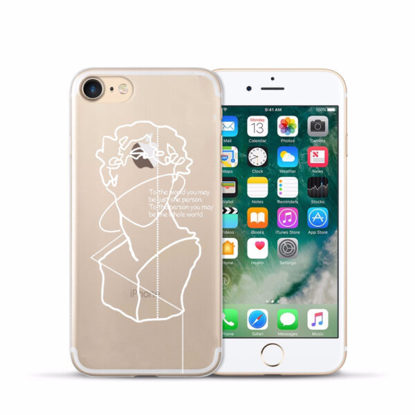 Mona Lisa Art David Case Soft Funda Coque Maka ikpe iphone xs mkpuchi mkpuchi ekwentị maka 1