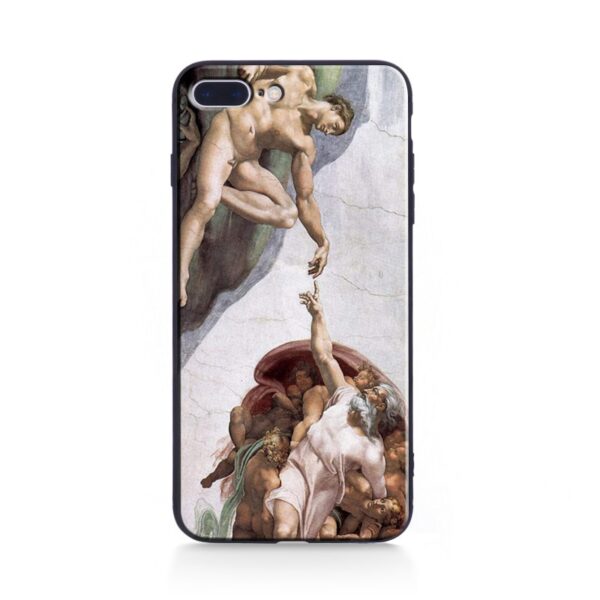 Mona Lisa Art David Case Soft Funda Coque Maka ikpe iphone xs mkpuchi mkpuchi ekwentị maka 5