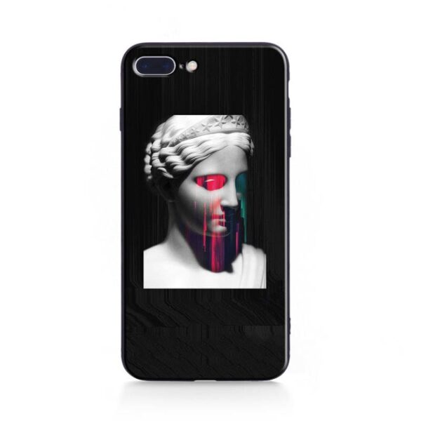 Mona Lisa Sanat David Kılıfı Yumuşak Funda Coque iphone xs kılıfı Telefon Kılıfı kapağı için 6.jpg 640x640 6