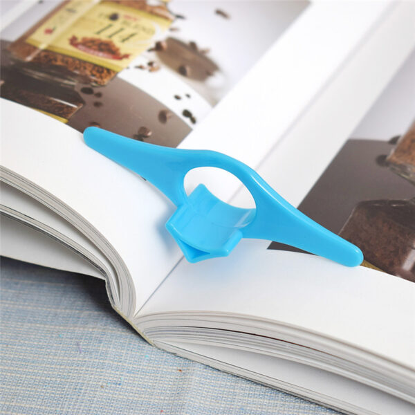 Multi function Plastic thumb book support Book Page Holder Marker Convenient Bookmark school office supplies Book 4