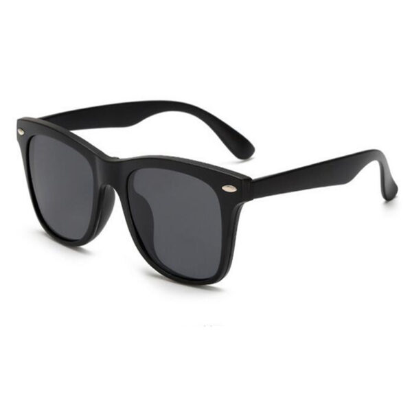 New 5 in 1 Men Polarized Magnetic Sunglasses Clip TR90 Retro Frame Eyewear Night Vision Driving 2 1