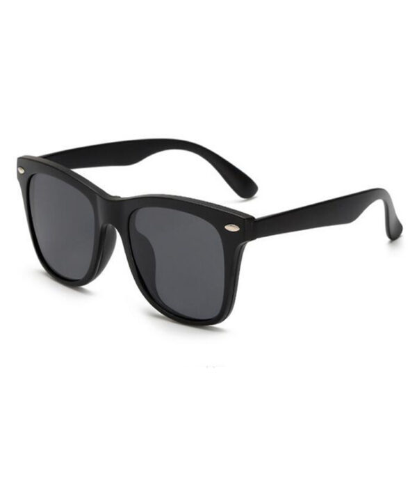 New 5 in 1 Men Polarized Magnetic Sunglasses Clip TR90 Retro Frame Eyewear Night Vision Driving 2 1