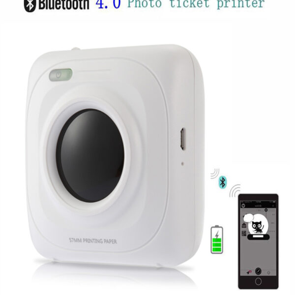 PAPERANG P1 Printer Portable Bluetooth 4 0 Printer Photo Printer Phone Wireless Connection Printer 1000mAh Lithium