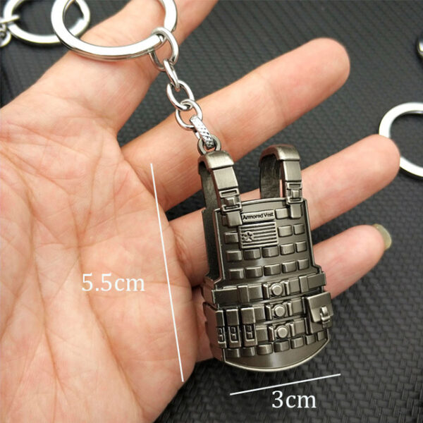 IINDLELA ZOKUDLA UMDLALI UNKNOWN S Cosplay Costume Keychain Isigcina-ntloko Isigcina-ntloko Isigcina-ntloko esinguBhaka Pan Imodeli yentsimbi yeSitshixo seChayini PUBG 7.jpg 640x640 7