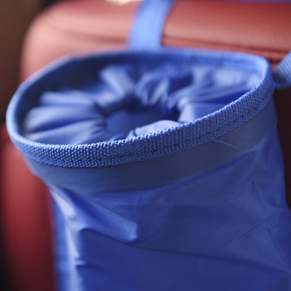 Ang Portable Car Seat Balik Basurahan Bag Car Auto Trash Can Leak proof proof Dust Holder Case Box 5