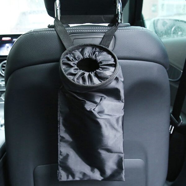 Portable Car Seat Back Garbage Bag Car Auto Trash Can Leak proof Dust Holder Case