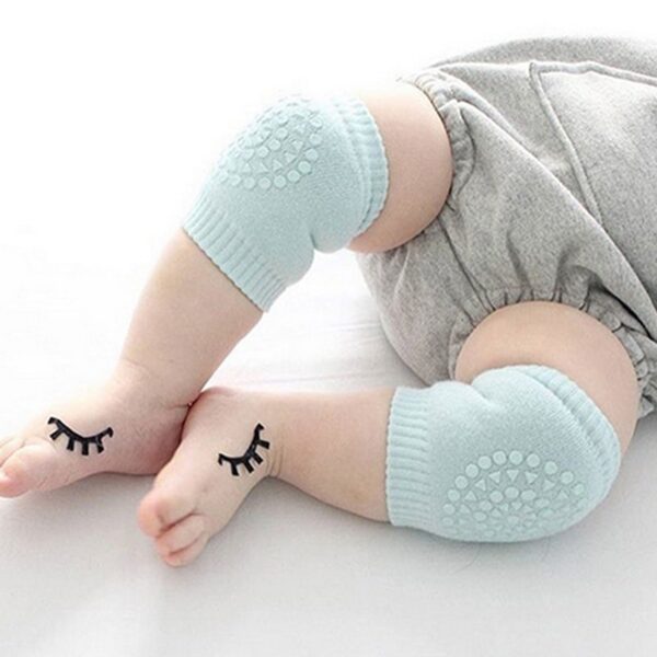 1 Pair baby knee pad kids safety crawling elbow cushion infant toddlers baby leg warmer knee 7