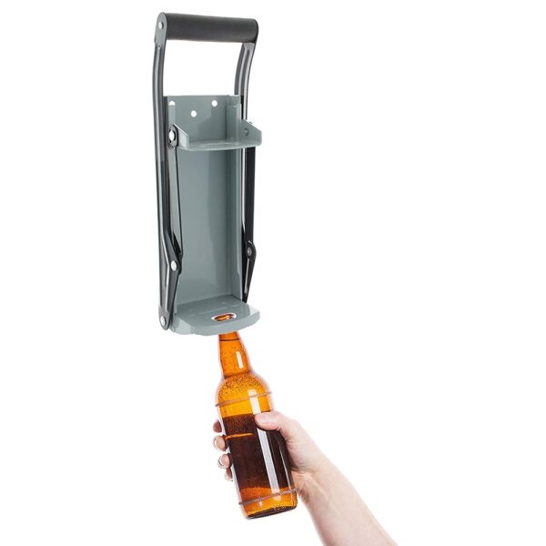 16oz Wall Mounted Home Dispensing Can Crusher Beer Soda Cans Smasher Bottle Crushing Recycling Tool With 3