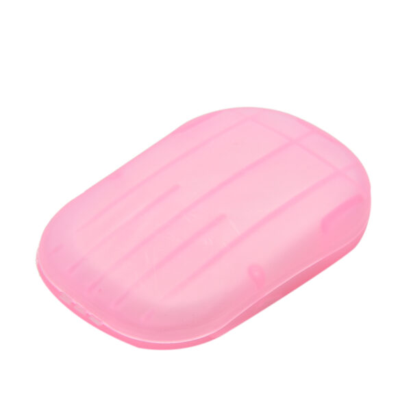1PC New Convenient Washing Hand Bath Travel Scented Slice Sheets Foaming Box Paper Soap 3