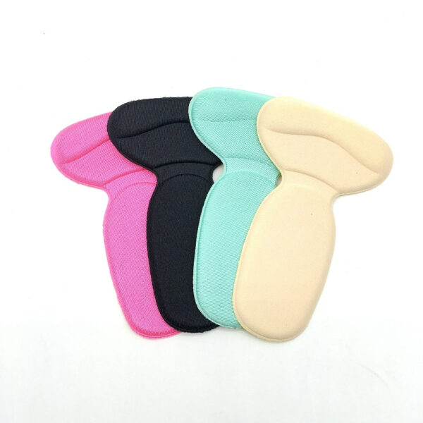 1Pares T Shape High Heel Grips Liner Arch Support Orthotic Shoes Insert Insoles Foot Heel Protector 6