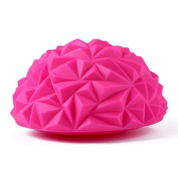 1pcs Children s Sense Training Yoga Half ball Water Cube Diamond Pattern Pineapple Ball Foot Massage 5