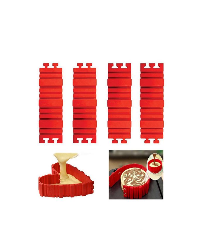 Flexible DIY Silicone Cake Moulds