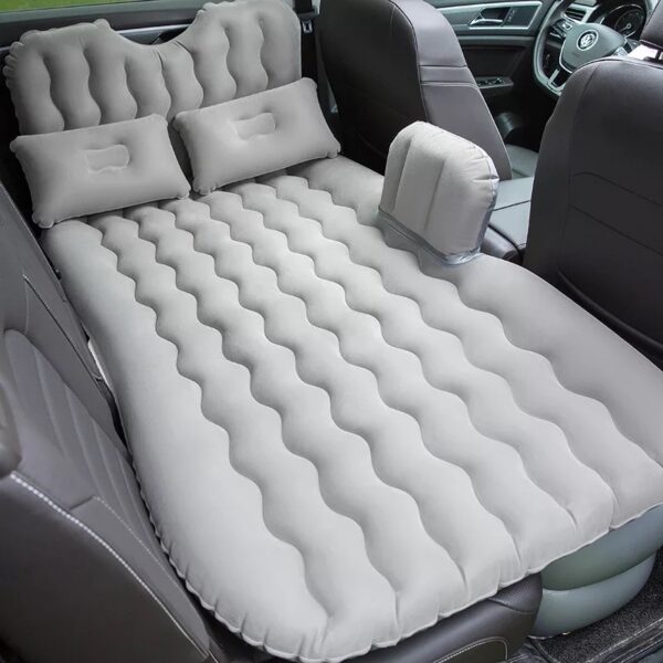 2018 High quality Top Selling Car Back Seat Cover Travel Matras Air Inflatable Bed with 1