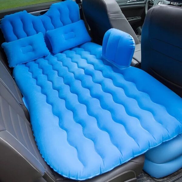 2018 High Quality Top Hoko Car Back Seat Cover Travel Mattress Air Inflatable Bed with 2