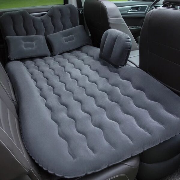 2018 High quality Top Selling Car Back Seat Cover Travel Mattress Air Inflatable Bed with 3