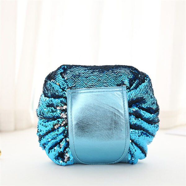 2018 Mermaid Sequins kapangidwe ka Cosmetic Bag Drawstring Makeup Case Women Travel Make Up Organizer Storage Pouch 2.jpg 640x640 2